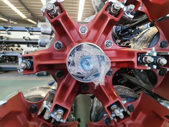 Прицеп тяжелого грузовика Chn 16t, части полуприцепа со спицами для продажи